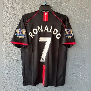 Manchester United Cristiano Ronaldo 2008 black Jersey